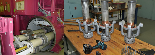 Major overhaul of a Type 8DP3 GIS system (manufacturer: Siemens): Overhaul of two complete panels with circuit breakers, isolator switch, grounded neutral conductors, busbars and busducts.